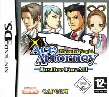 Phoenix Wright - Ace Attorney - Justice for All (Europe) (En,Fr,De)